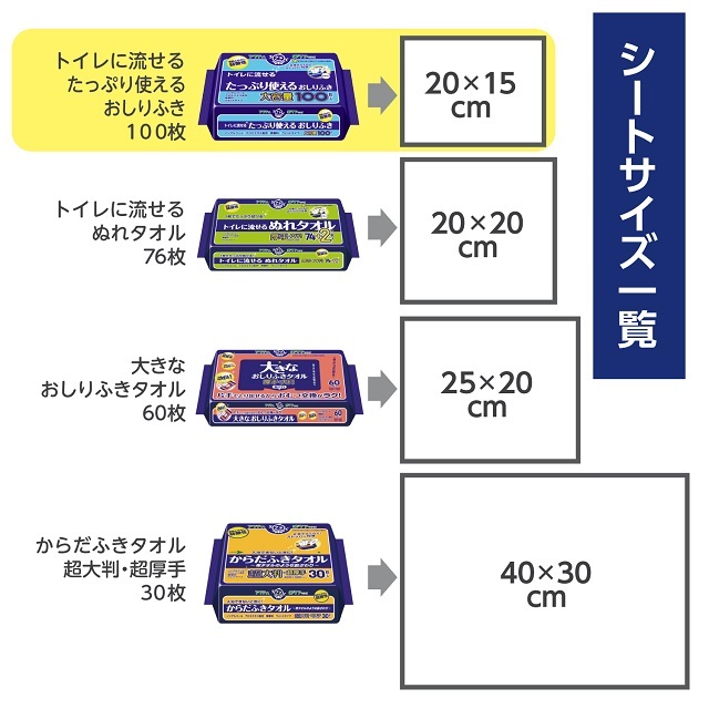 アクティ　楽ケアシリーズシート一覧