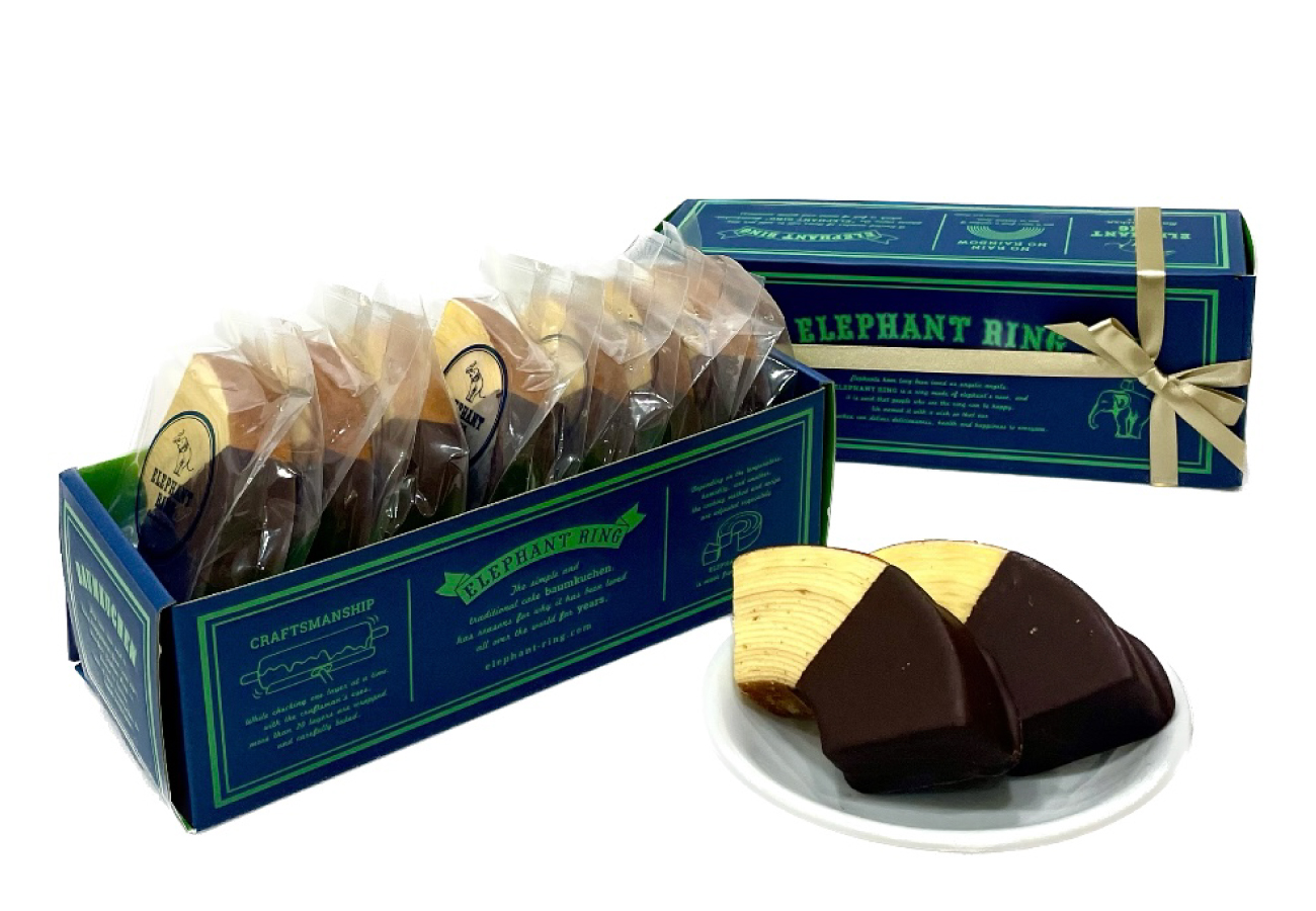 バウムカット〈７個入り〉（バウムカットサイズ：1/4カット　厚み：約２cm）