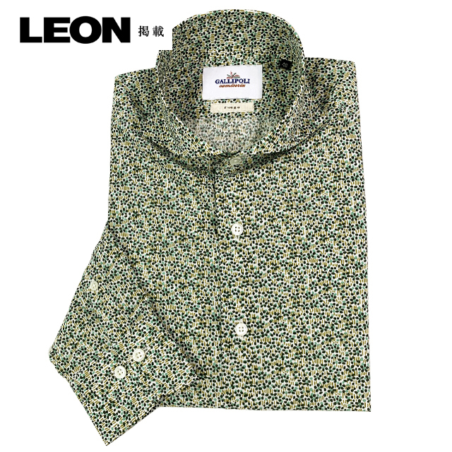 LIBERTY/リバティ フラワー柄長袖シャツ