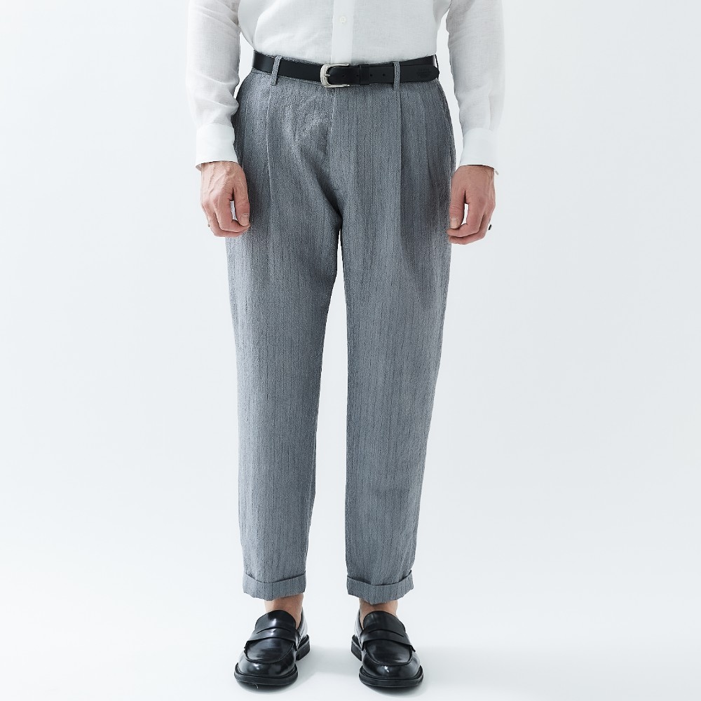 ARTISAN SUMMER MOHAIR 2PLEATS PANTS  アルティザン・サマーモヘアツープリーツパンツ(コモド)