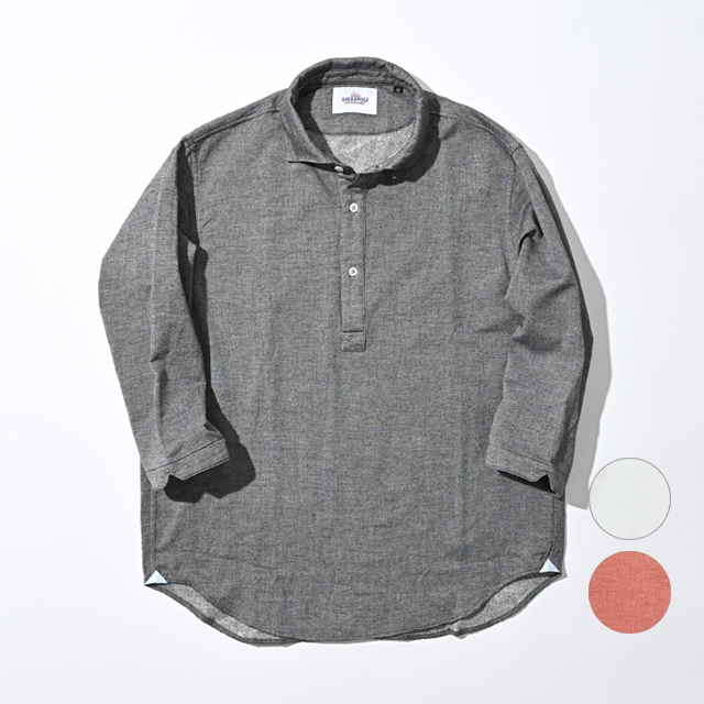 今治パイルプルオーバーシャツ　裏面パイル型