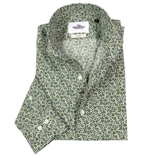 LIBERTY/リバティ フラワー柄長袖シャツ MENS SHIRT GALLIPOLI