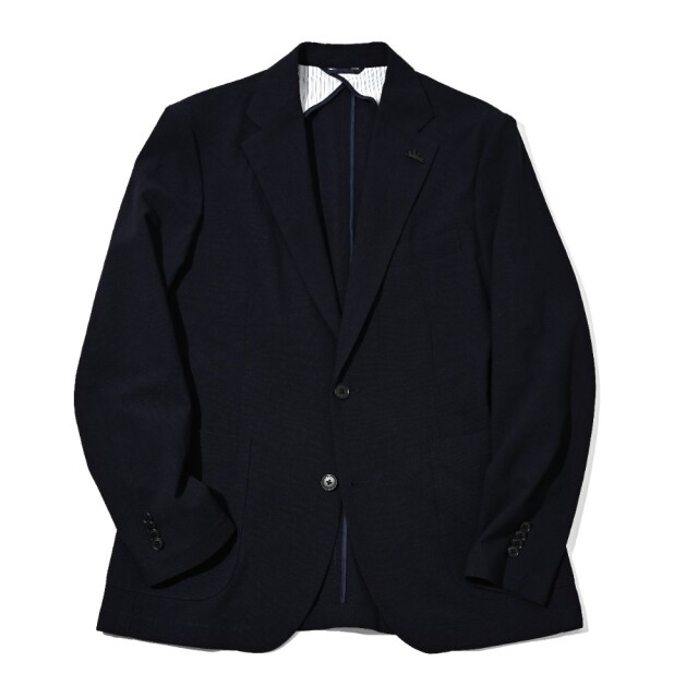 LUCENTE SUMMER WOOL SINGLE JACKET ルチェンテ・サマーウールシングルジャケット