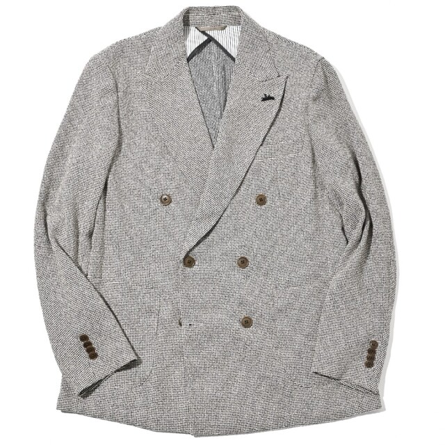VARIO YARN DOUBLE BREASTED JACKET ヴァリオヤーン・ダブルブレストジャケット