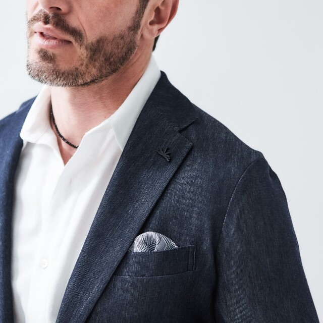 RIFLESSO SUMMER WOOL SINGLE JACKET リフレッソストレッチ・サマーウールシングルジャケット
