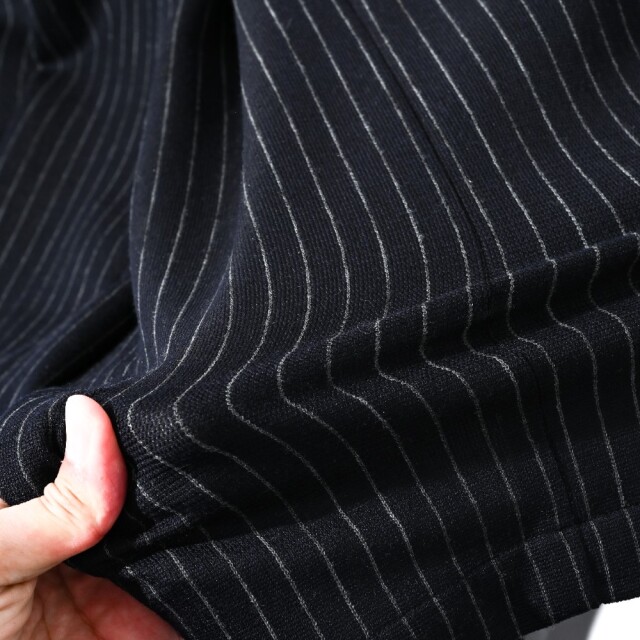 LINEA RASCHEL SUMMER WOOL DOUBLE BREASTED JACKET リネア・ラッセルストレッチサマーウールダブルブレストジャケット