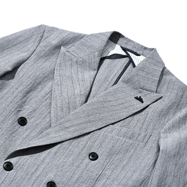 ARTISAN SUMMER MOHAIR  DOUBLE BREASTED JACKET アルティザン・サマーモヘアダブルブレストジャケット