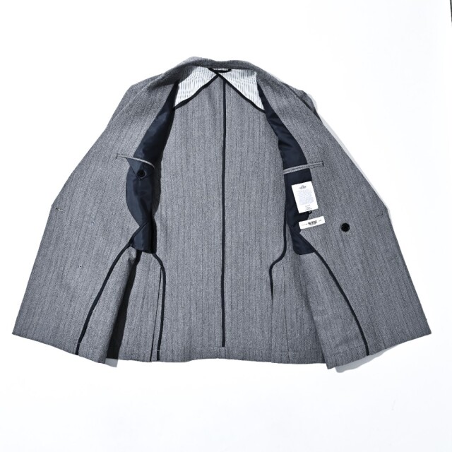 ARTISAN SUMMER MOHAIR  DOUBLE BREASTED JACKET アルティザン・サマーモヘアダブルブレストジャケット