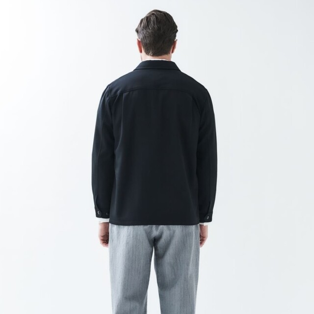 LEON SUPER120’s SUMMER WOOL SHIRT OUTERレオンスーパー120’sサマーウールシャツアウター