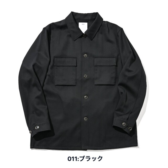 LEON SUPER120’s SUMMER WOOL SHIRT OUTERレオンスーパー120’sサマーウールシャツアウター