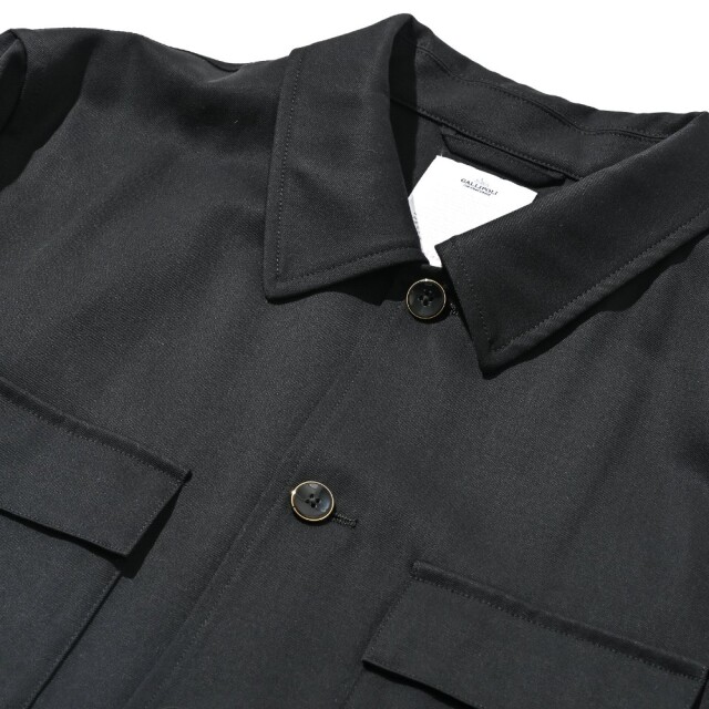 LEON SUPER120’s SUMMER WOOL SHIRT OUTERレオンスーパー120’sサマーウールシャツアウター