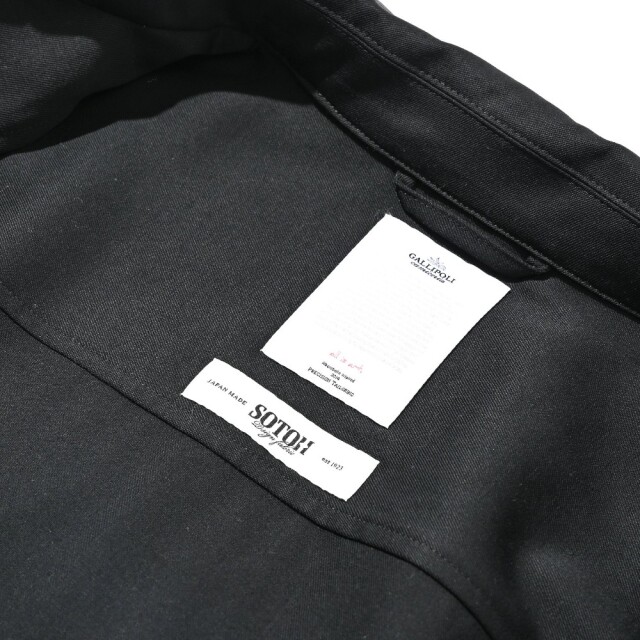LEON SUPER120’s SUMMER WOOL SHIRT OUTERレオンスーパー120’sサマーウールシャツアウター