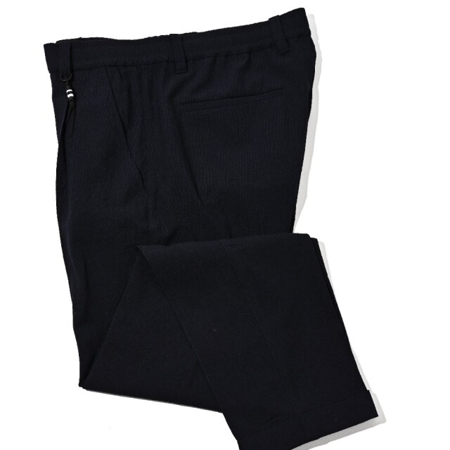 LUCENTE SUMMER WOOL 1PLEATS PANTS (UNO) ルチェンテ・サマーウールワンプリーツパンツ(ウーノ)