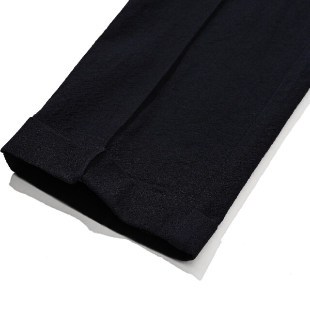 LUCENTE SUMMER WOOL 1PLEATS PANTS (UNO) ルチェンテ・サマーウールワンプリーツパンツ(ウーノ)