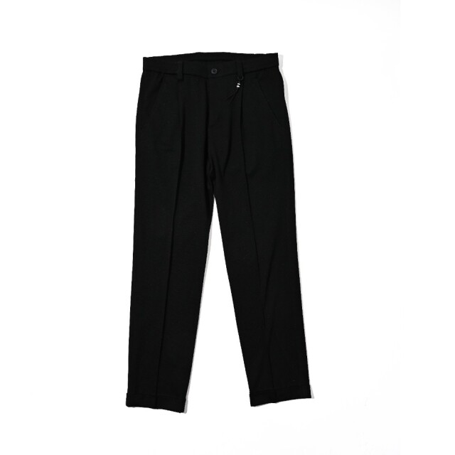 PUNTO JACQUARD JERSEY 1PLEATS PANTS (UNO) プント・ジャガード・ジャージワンプリーツパンツ(ウーノ)