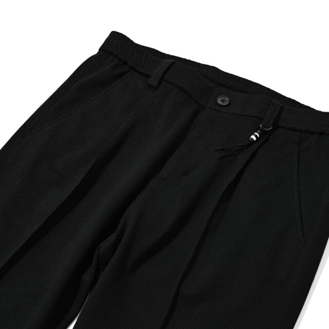 PUNTO JACQUARD JERSEY 1PLEATS PANTS (UNO) プント・ジャガード・ジャージワンプリーツパンツ(ウーノ)