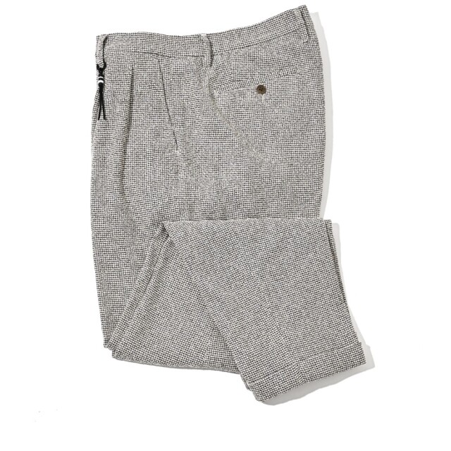 VARIO YARN 2PLEATS PANTS  ヴァリオヤーン・ツープリーツパンツ(コモド)