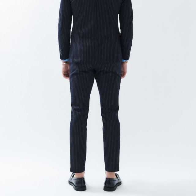 LINEA RASCHEL SUMMER WOOL NO PLEATS PANTS (FILO) リネア・ラッセルストレッチサマーウールノープリーツパンツ(フィーロ)
