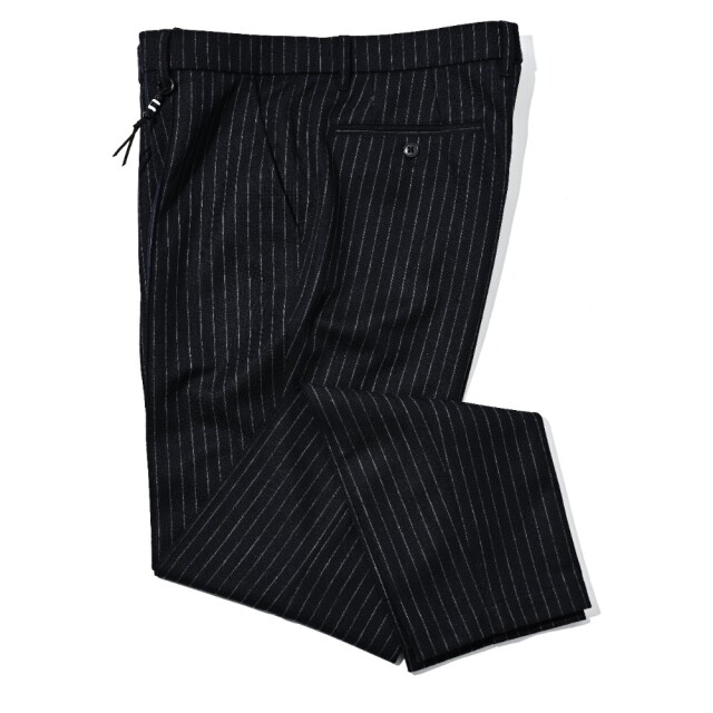 LINEA RASCHEL SUMMER WOOL NO PLEATS PANTS (FILO) リネア・ラッセルストレッチサマーウールノープリーツパンツ(フィーロ)