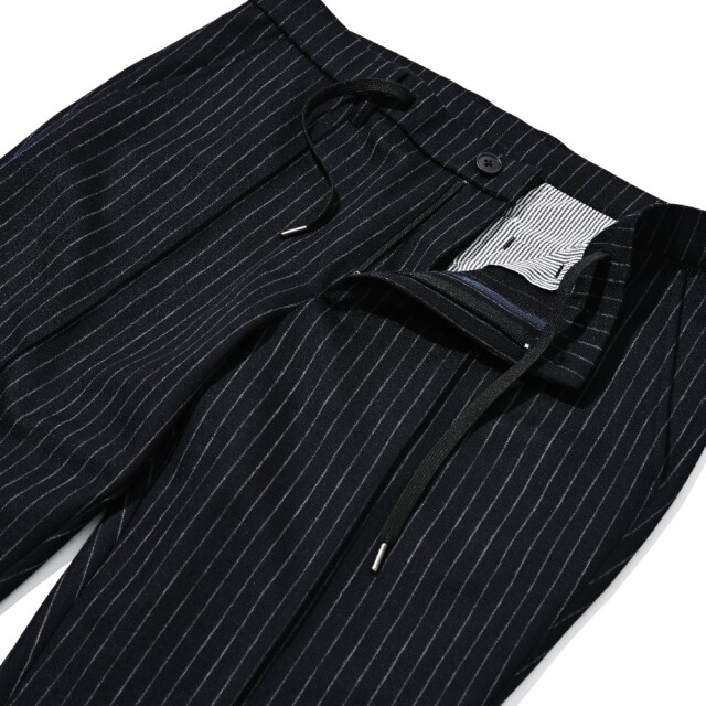 LINEA RASCHEL SUMMER WOOL NO PLEATS PANTS (FILO) リネア・ラッセルストレッチサマーウールノープリーツパンツ(フィーロ)