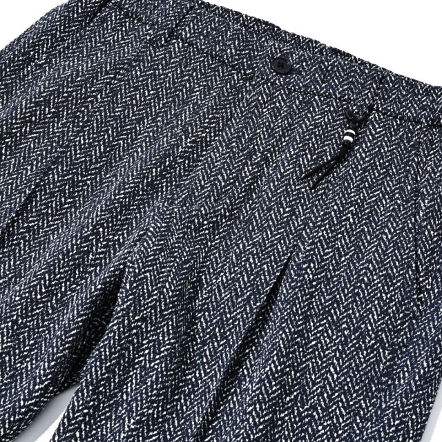TRAMA PRINT 1PLEATS PANTS (UNO) トラーマ・プリントノープリーツパンツ(ウーノ)
