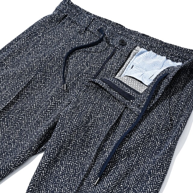 TRAMA PRINT 1PLEATS PANTS (UNO) トラーマ・プリントノープリーツパンツ(ウーノ)
