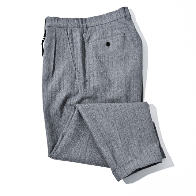 ARTISAN SUMMER MOHAIR 2PLEATS PANTS  アルティザン・サマーモヘアツープリーツパンツ(コモド)