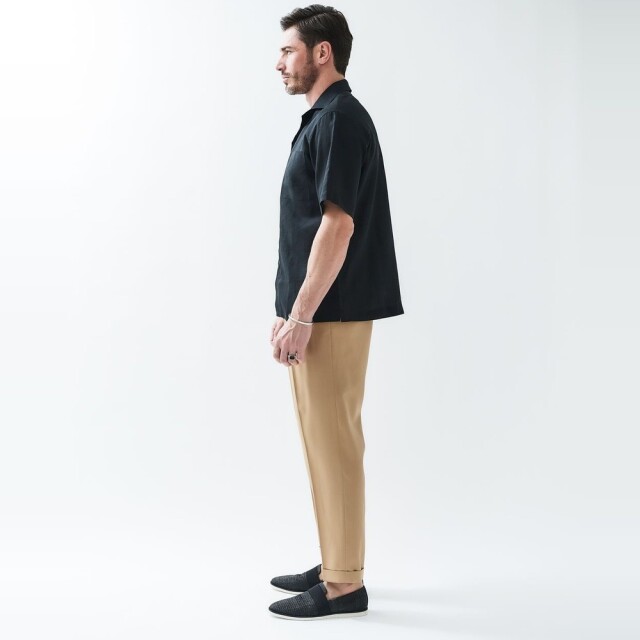 LEON SUPER120’s SUMMER WOOL 2PLEATS PANTSレオンスーパー120’sサマーウールツープリーツパンツ