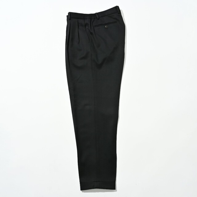 LEON SUPER120’s SUMMER WOOL 2PLEATS PANTSレオンスーパー120’sサマーウールツープリーツパンツ