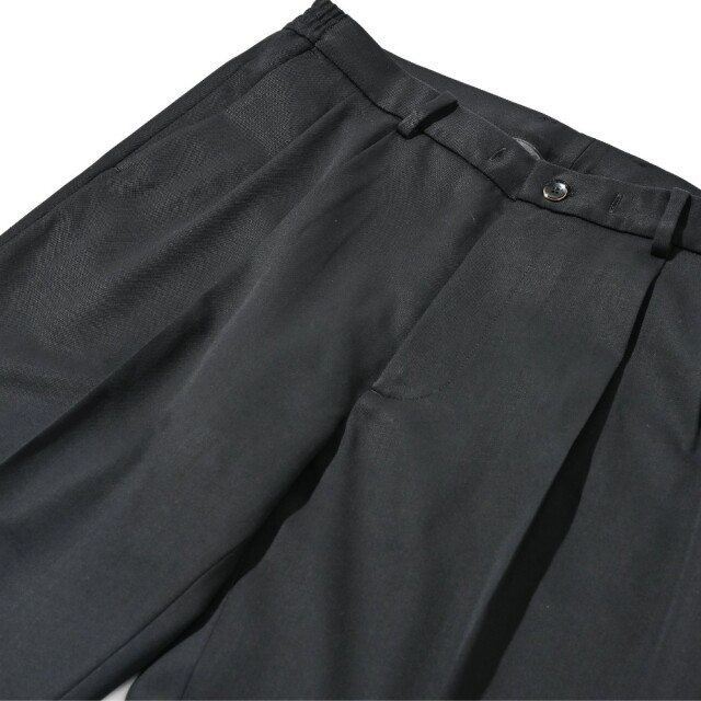 LEON SUPER120’s SUMMER WOOL 2PLEATS PANTSレオンスーパー120’sサマーウールツープリーツパンツ
