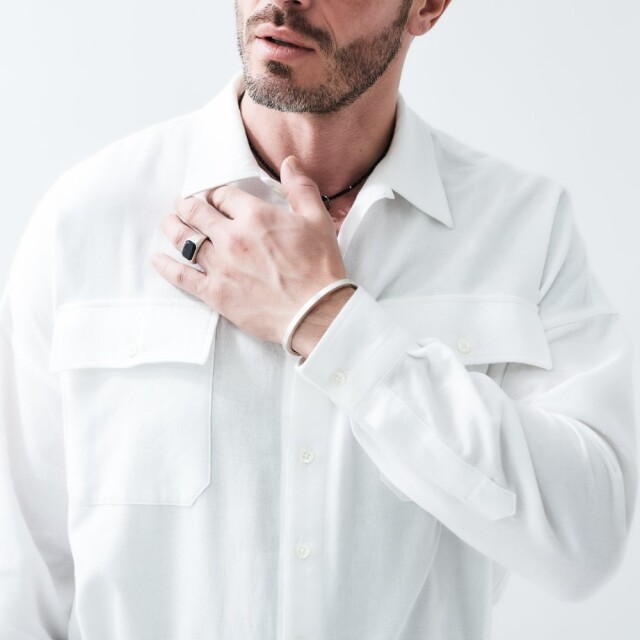 ヴィスタ・グランデテリー パイルオーバーシャツ