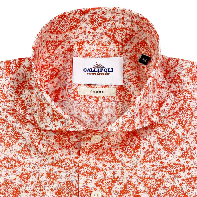 LIBERTY/リバティ ペイズリー柄長袖シャツ MENS SHIRT GALLIPOLI