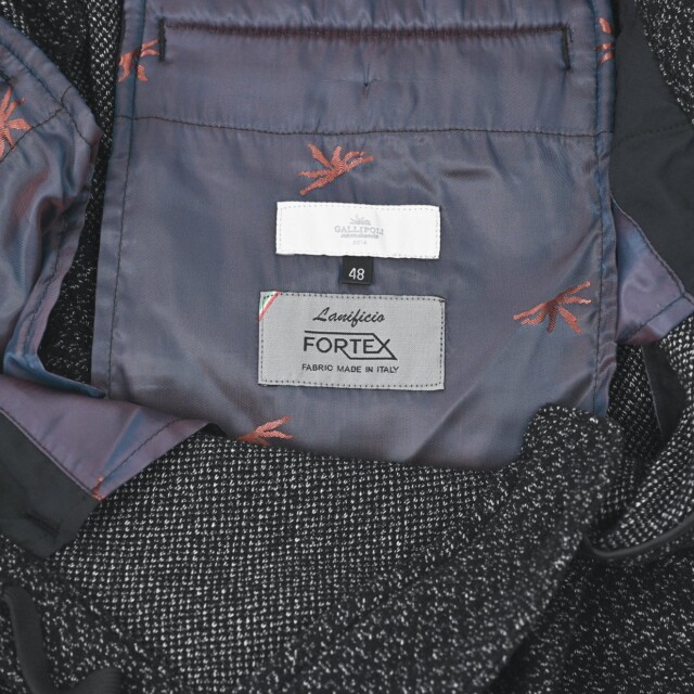 FORTEX | モザイコジャガードノープリーツパンツ(フィーロ)