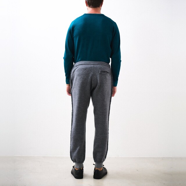 フェルトウールニットパンツ