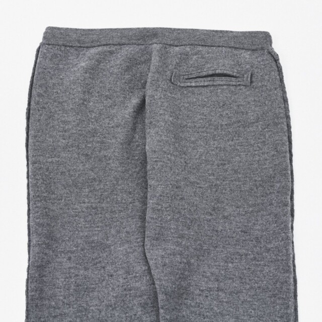フェルトウールニットパンツ