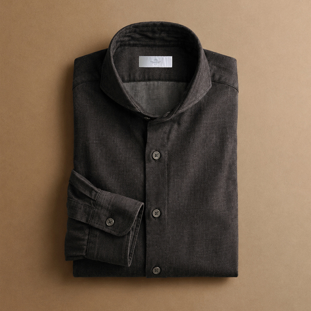 新色入荷】インディゴデニムドレスシャツ MENS SHIRT GALLIPOLI