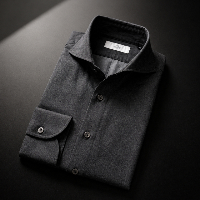 新色入荷】インディゴデニムドレスシャツ MENS SHIRT GALLIPOLI