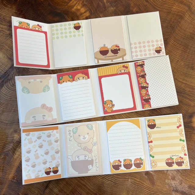 いよみちゃんパタパタメモ帳｜麦味噌通販｜ギノーみそネットショップ