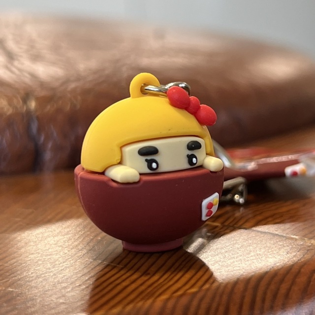 いよみちゃんミニラバーキーホルダー｜麦味噌通販｜ギノーみそネット