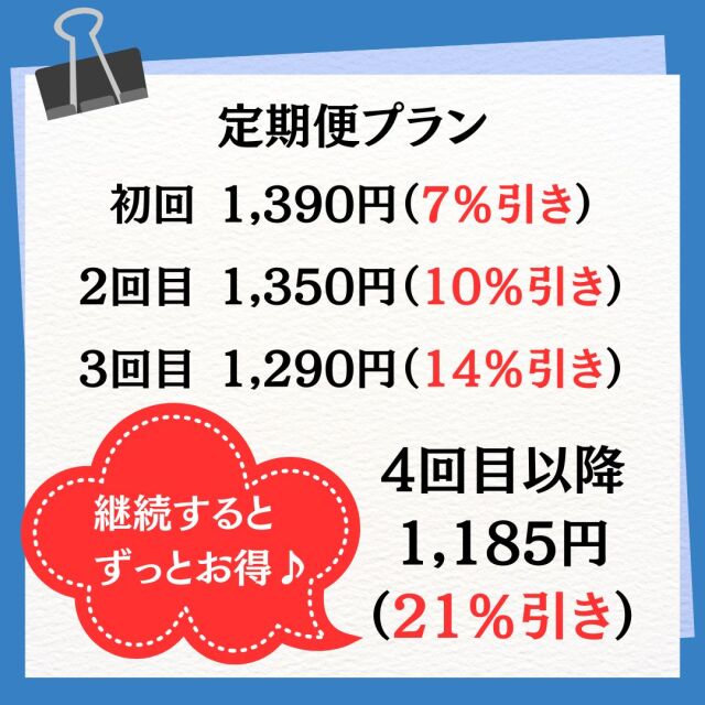 定期便　即席みそ汁