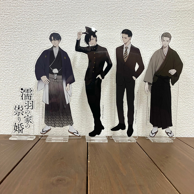 黒い令嬢 タイトルロゴアクリルスタンド サンプル5