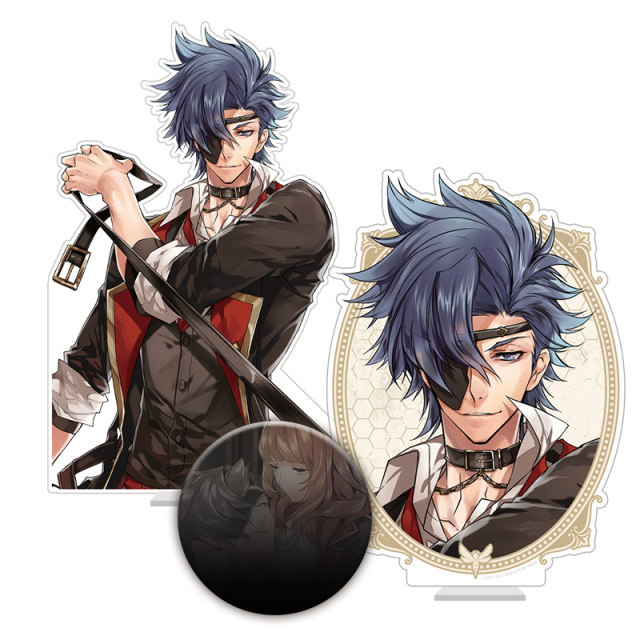 女王蜂の王房 アクスタセットおまけ缶バッジ 貴峰丸