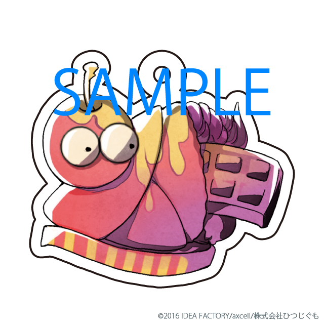 ひつじぐも有償特典 アクリルキーホルダー クレープ・クレープ