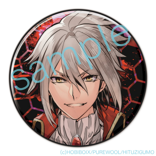 女王蜂の王房 3周年記念ビッグ缶バッジコレクション 白鴎