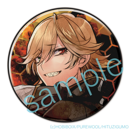 女王蜂の王房 3周年記念ビッグ缶バッジコレクション