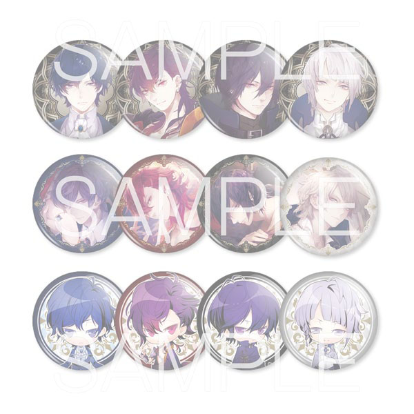 zaiko0【グッズ-バッチ】4色の支配者と反逆の業火　ガチャ缶バッジ