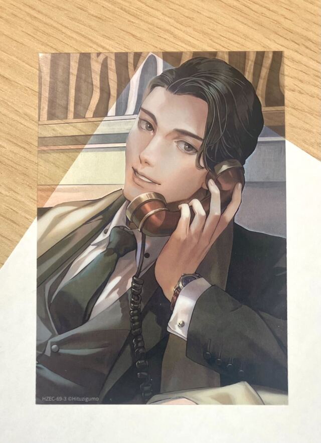 キャバレーと角砂糖クリアカード サンプル