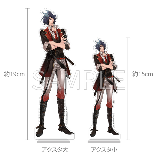 HZEC-74　女王蜂の王房　アクリルスタンド比較画像