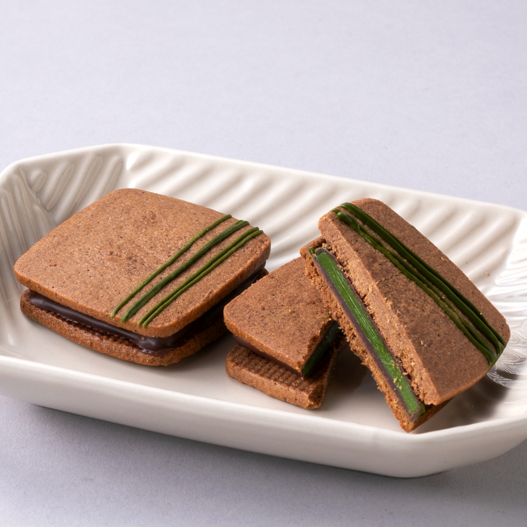 ショコラサンド（抹茶）
