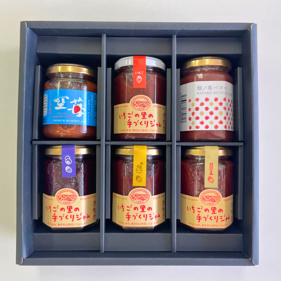 いちごの里の手づくりジャム6種セット ※送料込み いちごの里オンライン
